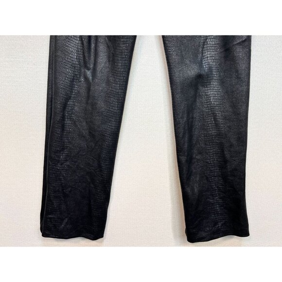 Soft Surroundings Womens Pull On Pants Size Medium Black Stretch Casual - Picture 10 of 11